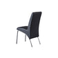 134 Set of 2 Leatherette Dining Chair