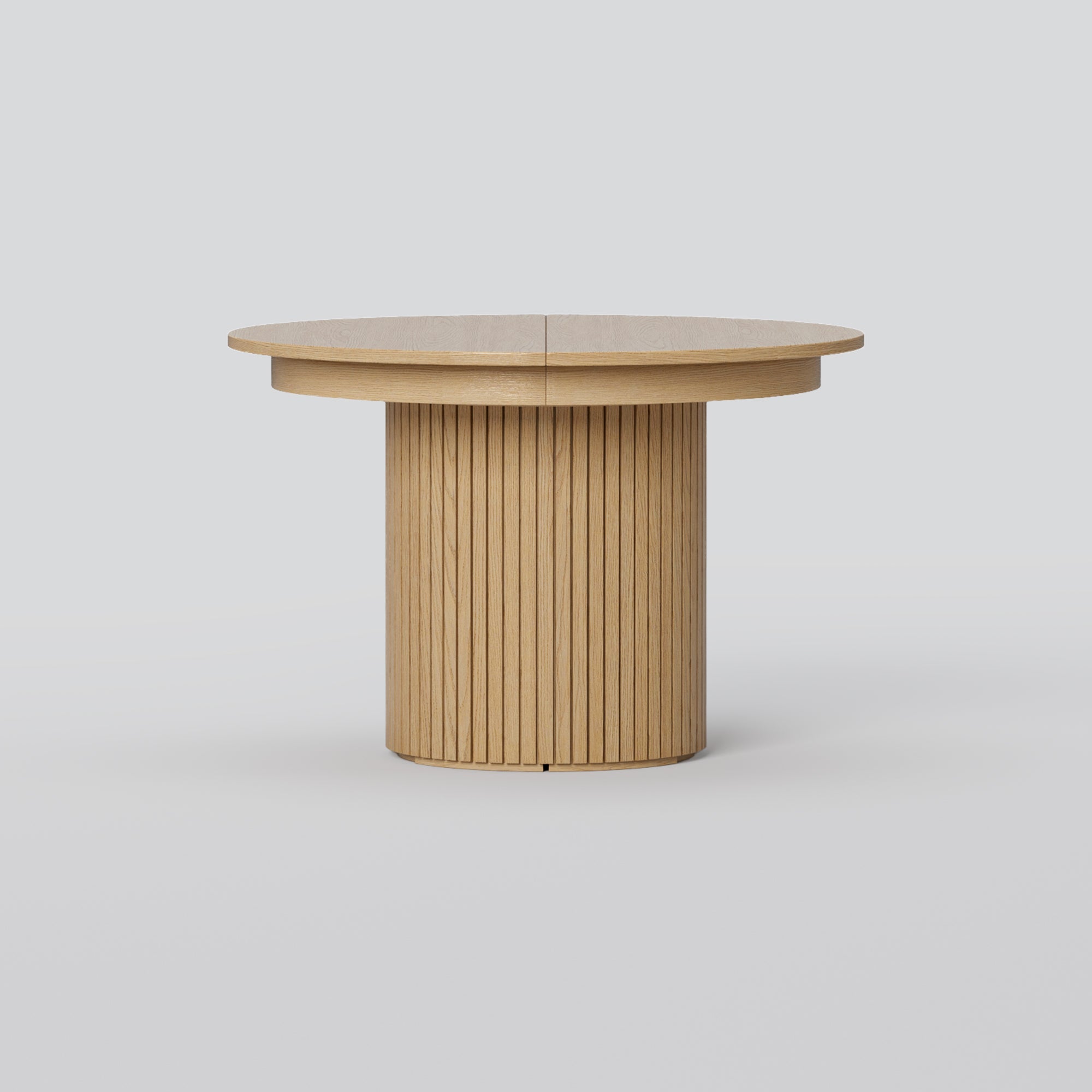 T001 OAK VENEER EXTENDABLE DINING TABLE & SET – Artisan Design