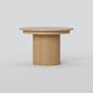 T001 OAK VENEER EXTENDABLE DINING TABLE & SET
