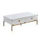 CT001 Elegant White Coffee Table