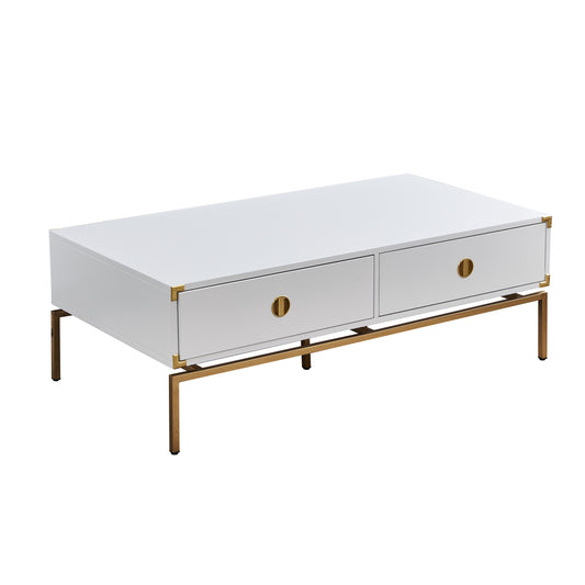 CT001 Elegant White Coffee Table