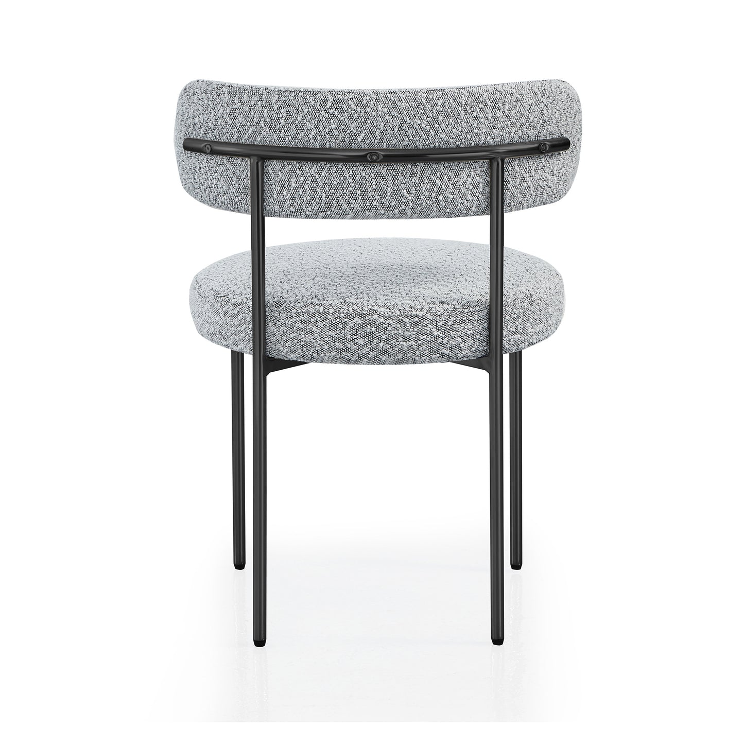 DC01 Stylish Granule Fabric Chairs Set of 2