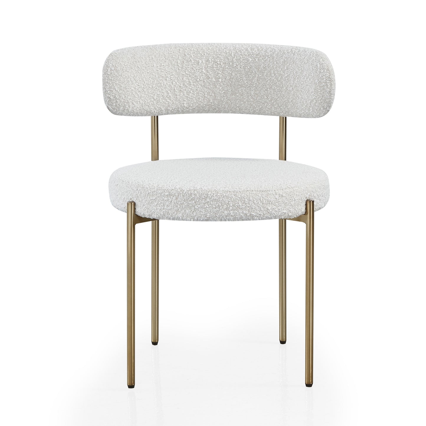 DC01 Stylish Granule Fabric Chairs Set of 2