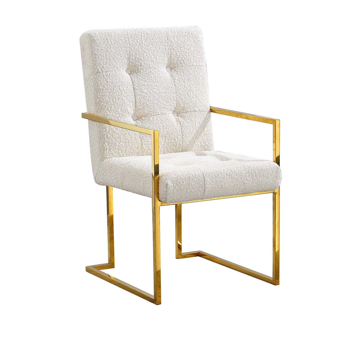 DCK70 Luxurious Dining Chair with Stainless Steel