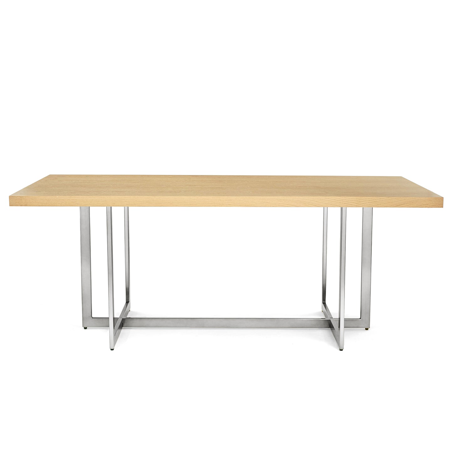 DT035 REAL WOOD VENEER DINING TABLE