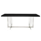 DT035 REAL WOOD VENEER DINING TABLE