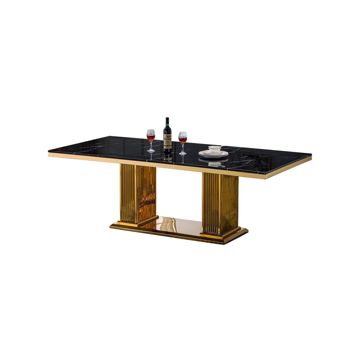 DT311 Elegant Rectangular Dining Table