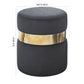 G03 Velvet Round Ottoman