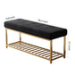 G82 Elegant Bench with Stainless Steel Base