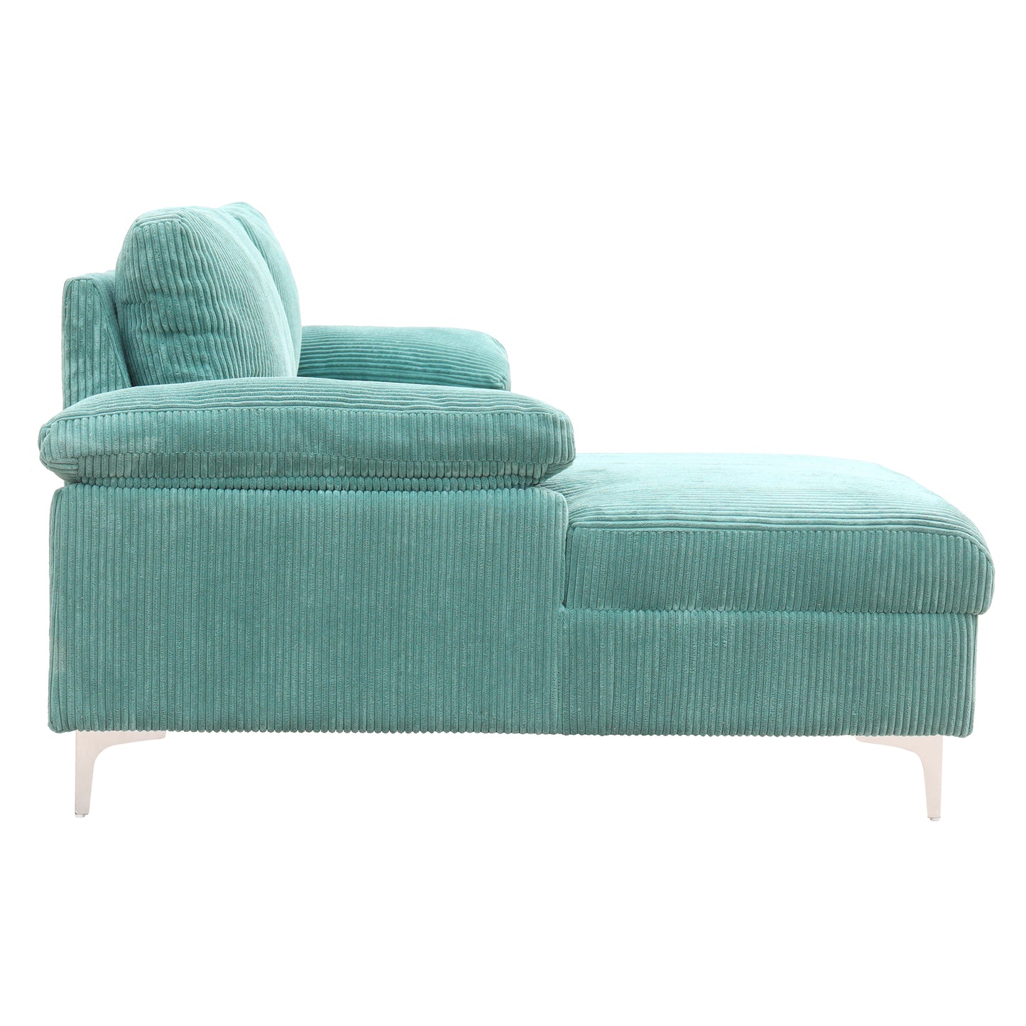 LSEC8036 Corduroy Left Corner Sectional Sofa