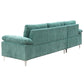 LSEC8036 Corduroy Left Corner Sectional Sofa