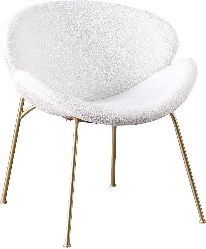 RC01 Set of 2 Velvet Barrel Chairs with Gold Metal Legs