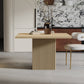 RDT012 OAK VENEER SQUARE DINING TABLE