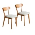 T001 OAK VENEER EXTENDABLE DINING TABLE & SET