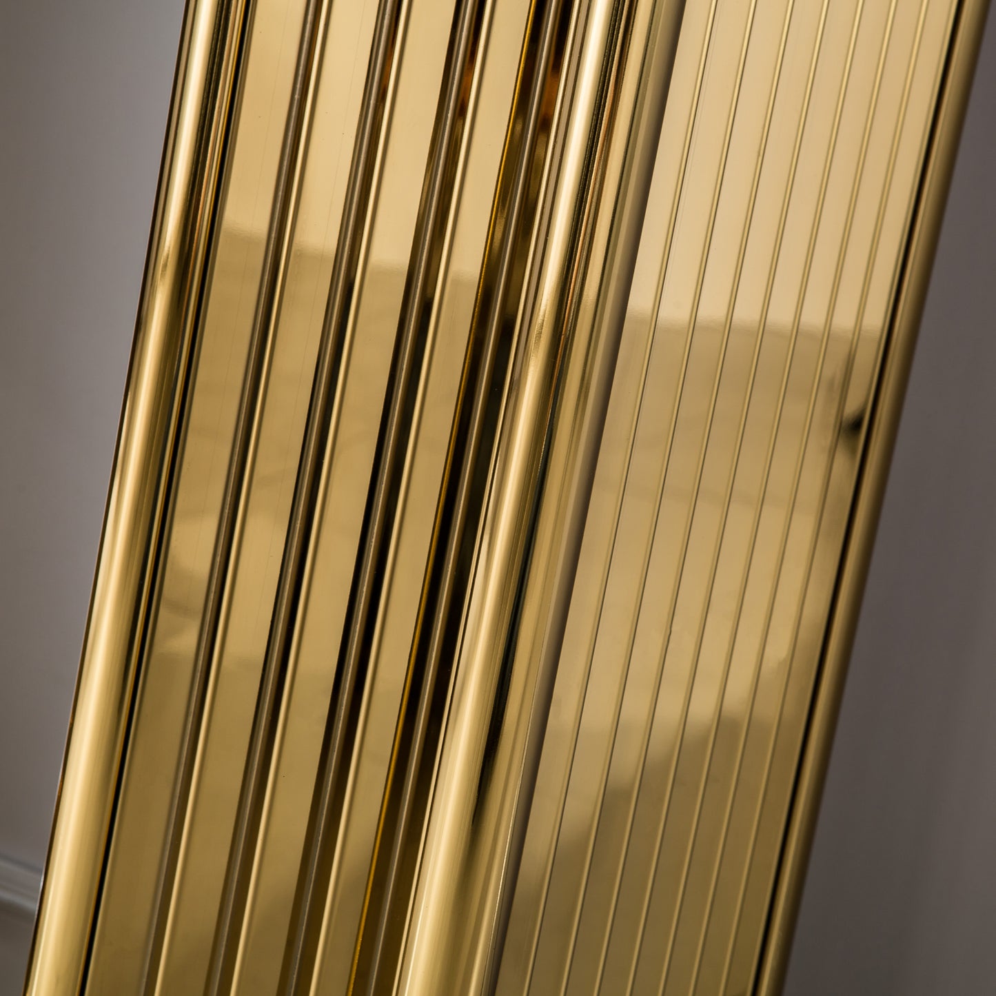 ST311 Solid Marble Console Table with Gold Finish Base