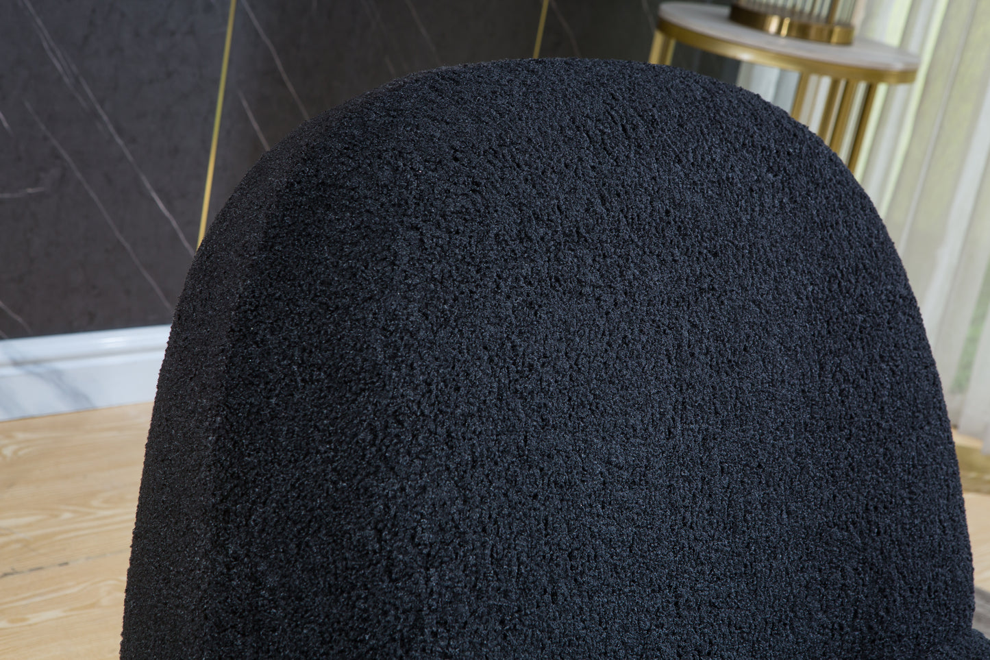 C601 Designer Boucle Swivel Barrel Chair