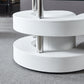 CT255 Oval Coffee Table with 2 Storage Stools