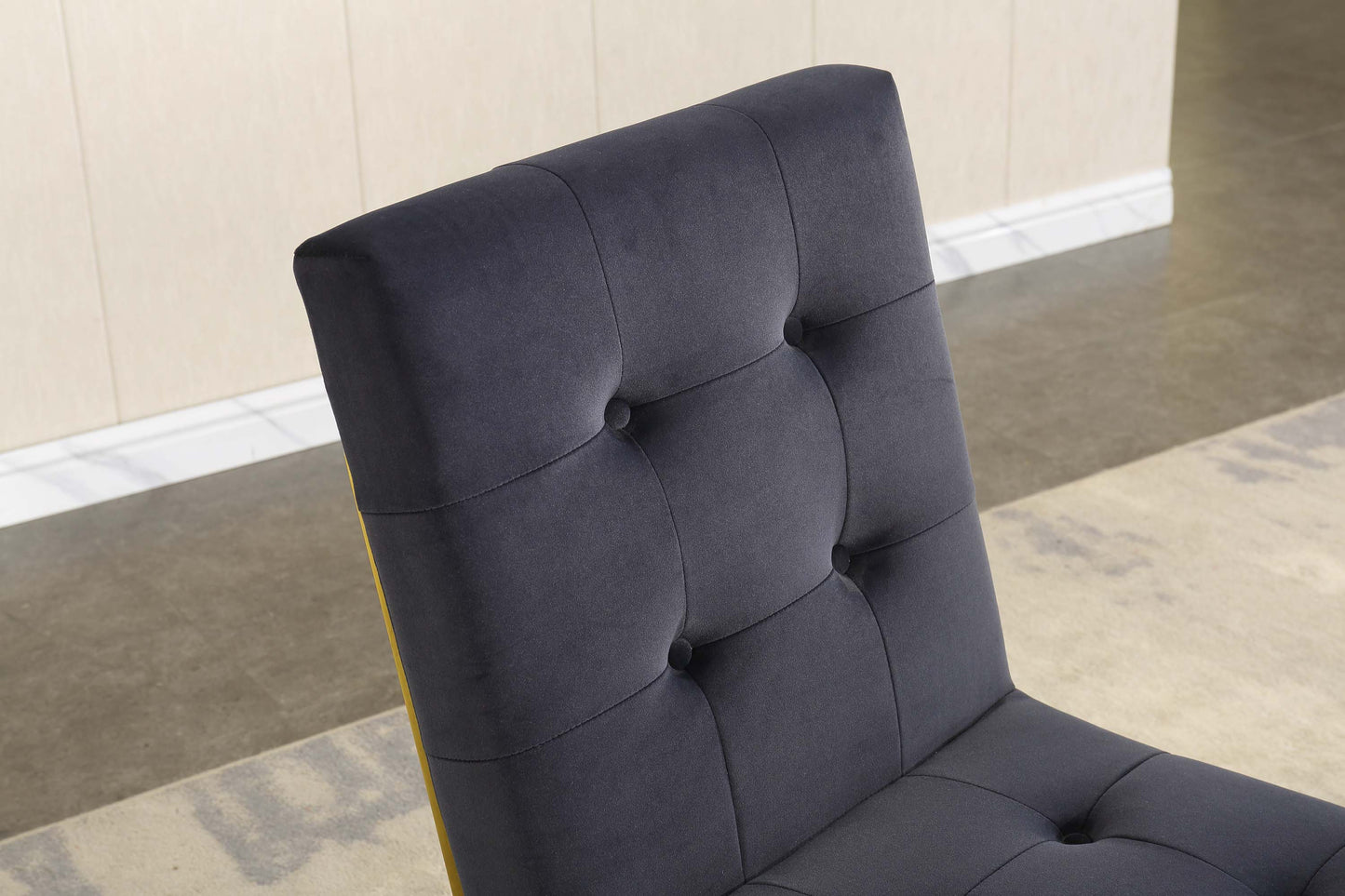 DCK69 Set of 2 Velvet Dining Chair