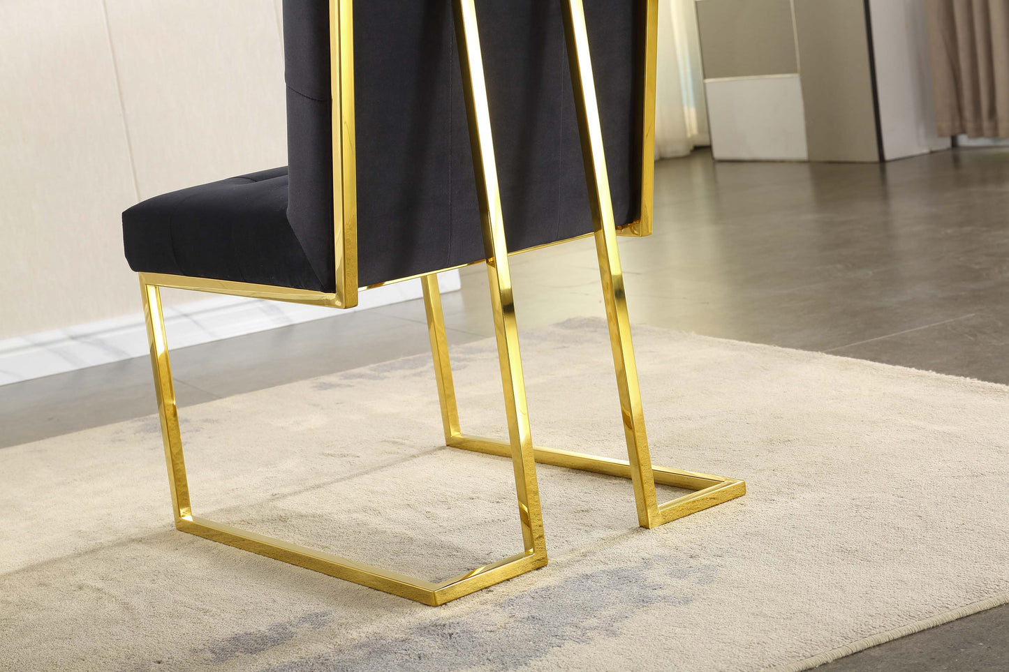 DCK69 Set of 2 Velvet Dining Chair