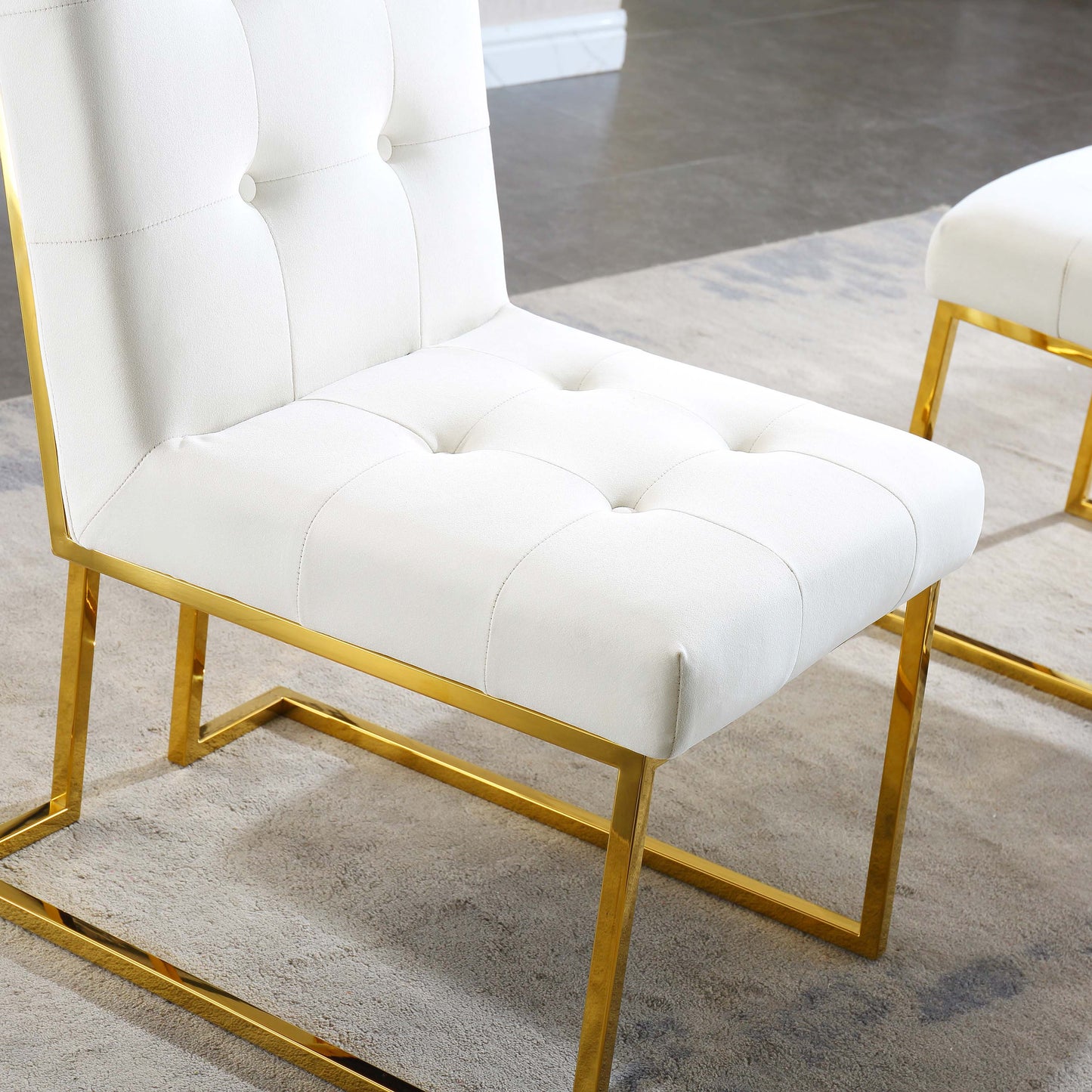 DCK69 Set of 2 Velvet Dining Chair