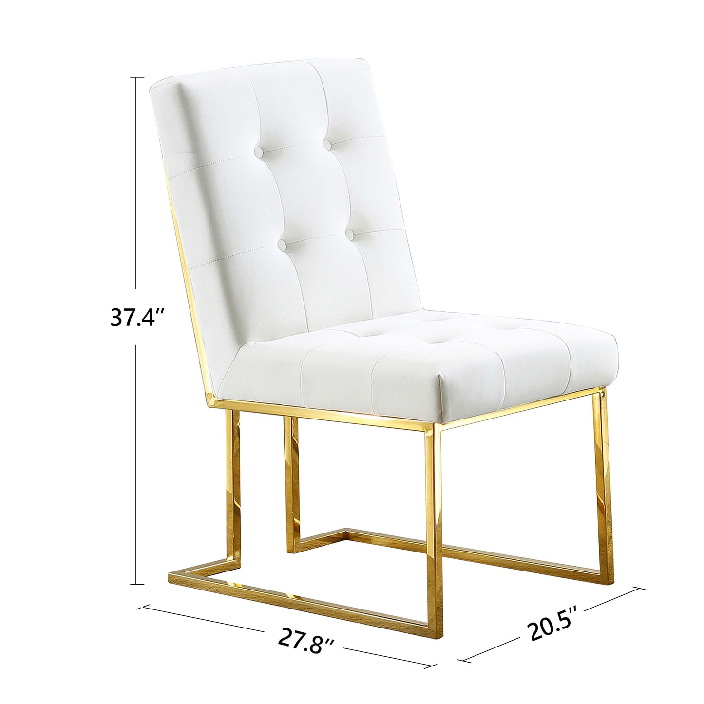 DCK69 Set of 2 Velvet Dining Chair