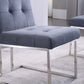 DCK69 Set of 2 Velvet Dining Chair