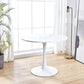 DT90 Printed Marble/ Metal Top Dining Table