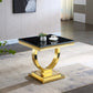 ET316 Solid Marble End Table