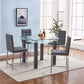 JD100 Square High Dining Table