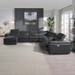 SEC8044 Right/left Reclining Corner Sectional With Bluetooth Speakers & Usb Interface
